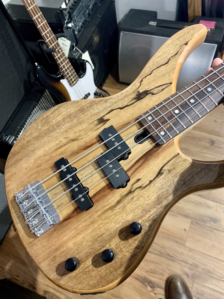 Yamaha Yamaha TRBX174 Exotic Wood Electric Bass In Natural - Basses