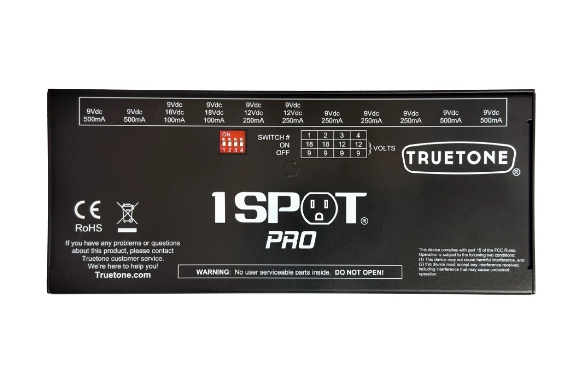 Truetone Truetone CS11 1 Spot Pro 11-Output Isolated Guitar Pedal Power Supply - Effects