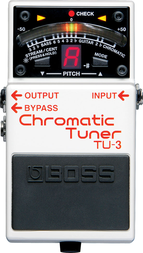 BOSS BOSS TU-3 Chromatic Tuner - Guitars