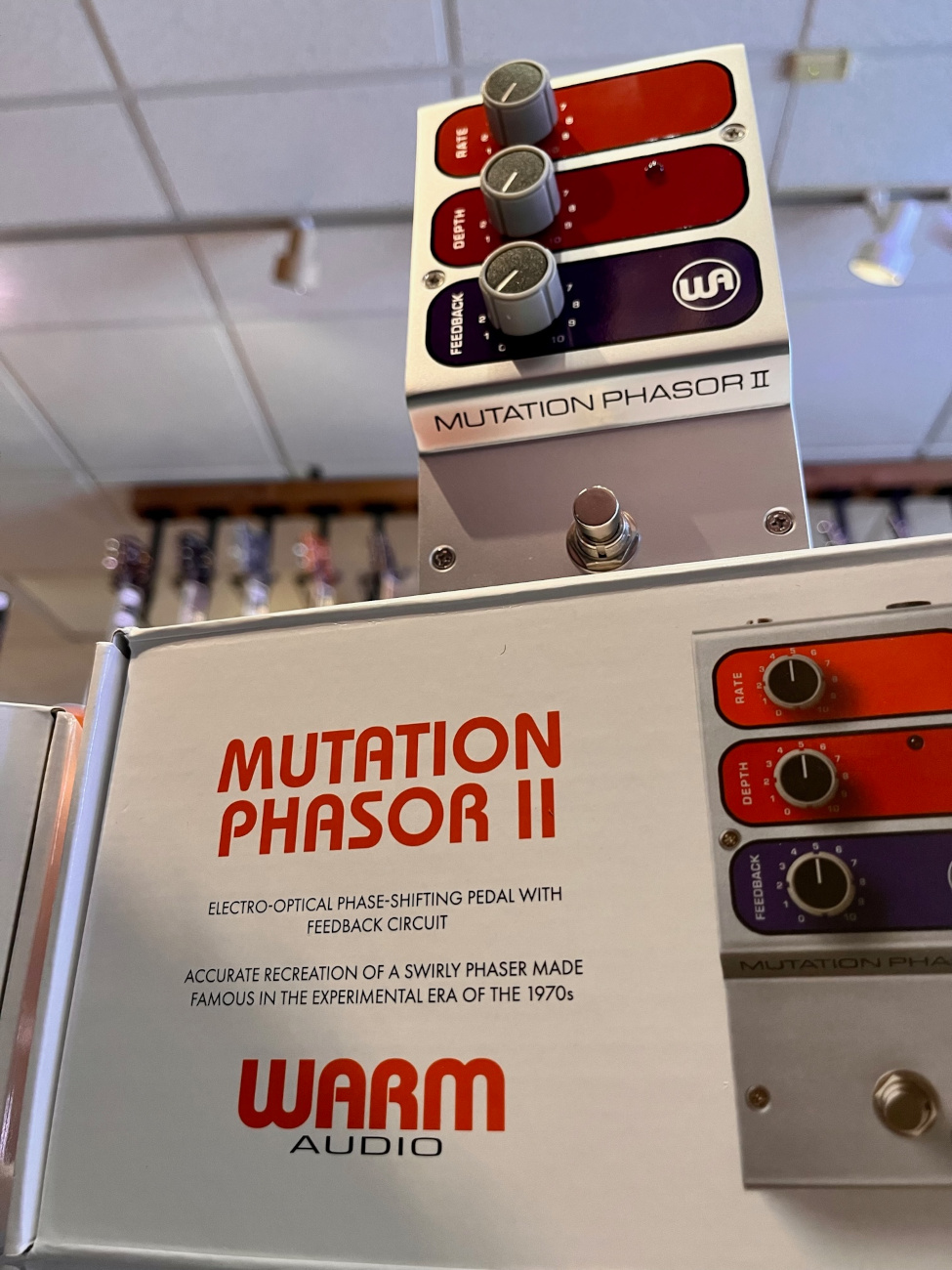 Warm Audio Warm Audio Mutation Phaser Pedal - Effects