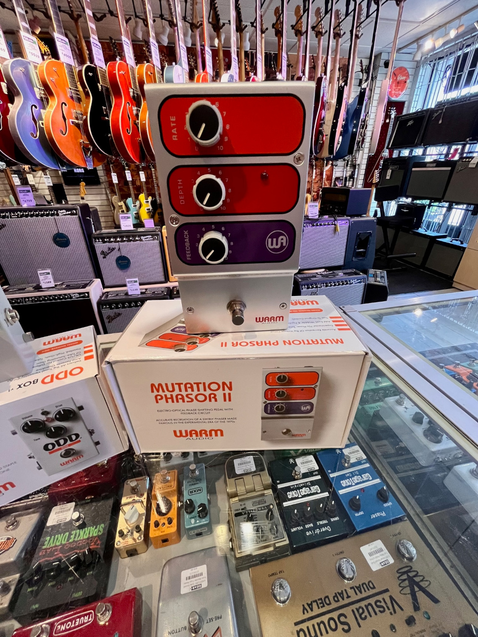 Warm Audio Warm Audio Mutation Phaser Pedal - Effects