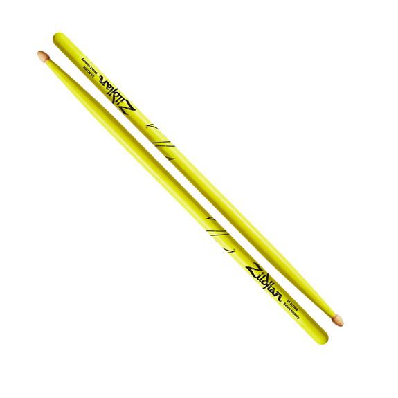 Zildjian 5A Hickory Neon Yellow