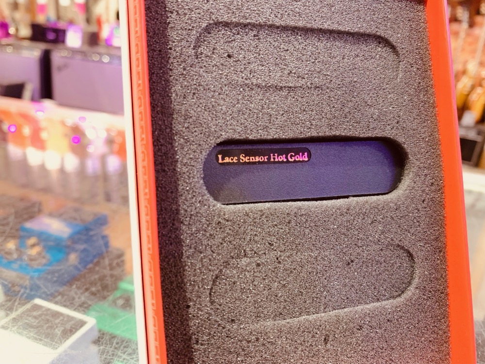 Misc USED Lace Sensor Hot Gold Single Coil Pickup - Bridge - Guitars