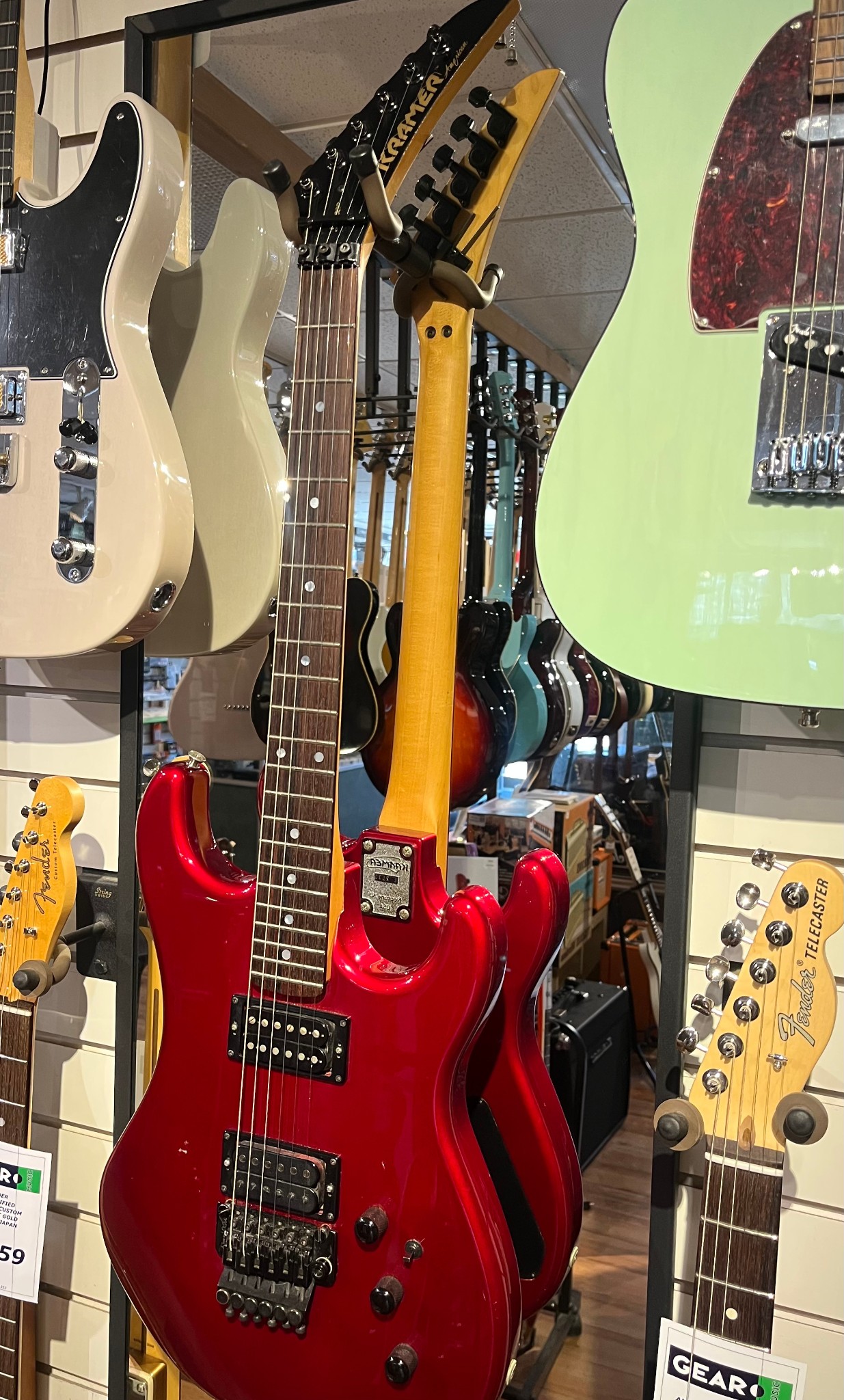 Kramer USED Kramer 1986 Pacer Imperial Candy Apple Red w/OHSC - CONSIGNMENT - Used