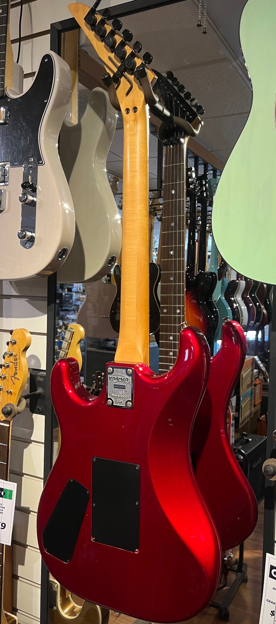 Kramer USED Kramer 1986 Pacer Imperial Candy Apple Red w/OHSC - CONSIGNMENT - Used