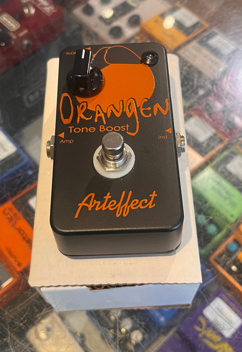 Misc USED Arteffect Orangen Bass and Treble Germanium Booster Pedal w/box - Used