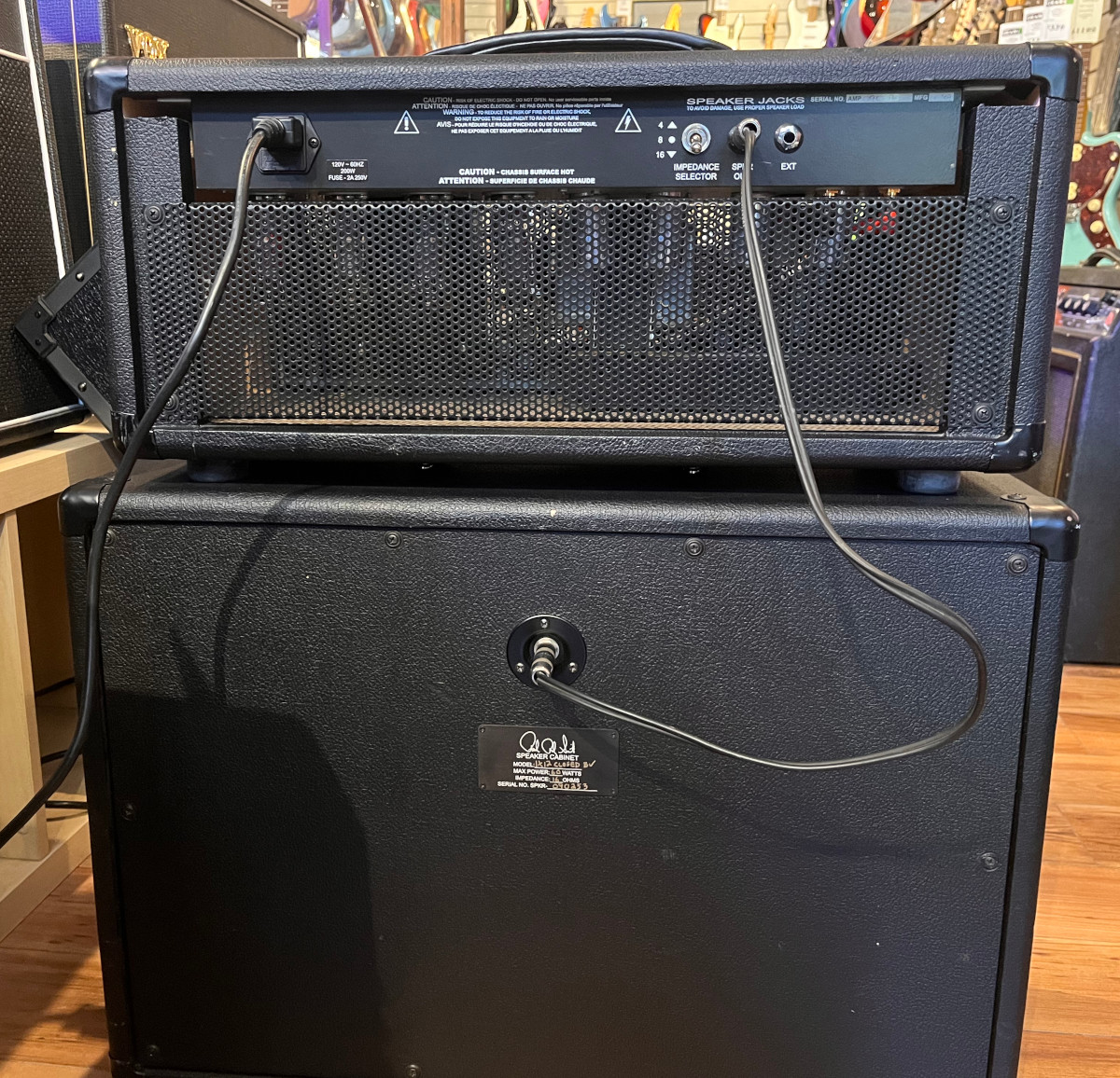 PRS USED PRS "30" Amplifier Head & Cabinet Tuxedo Edition - Used