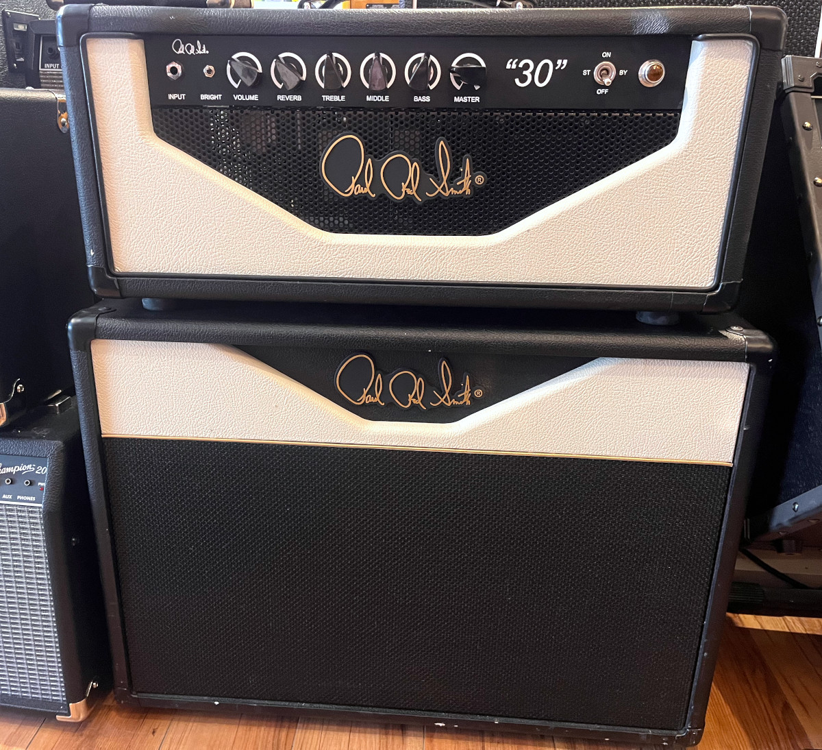 PRS USED PRS "30" Amplifier Head & Cabinet Tuxedo Edition - Used