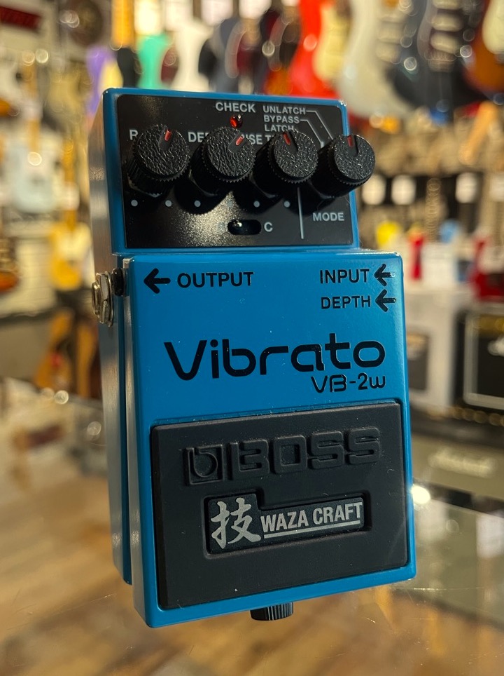 USED BOSS VB-2W Vibrato Waza Craft Pedal