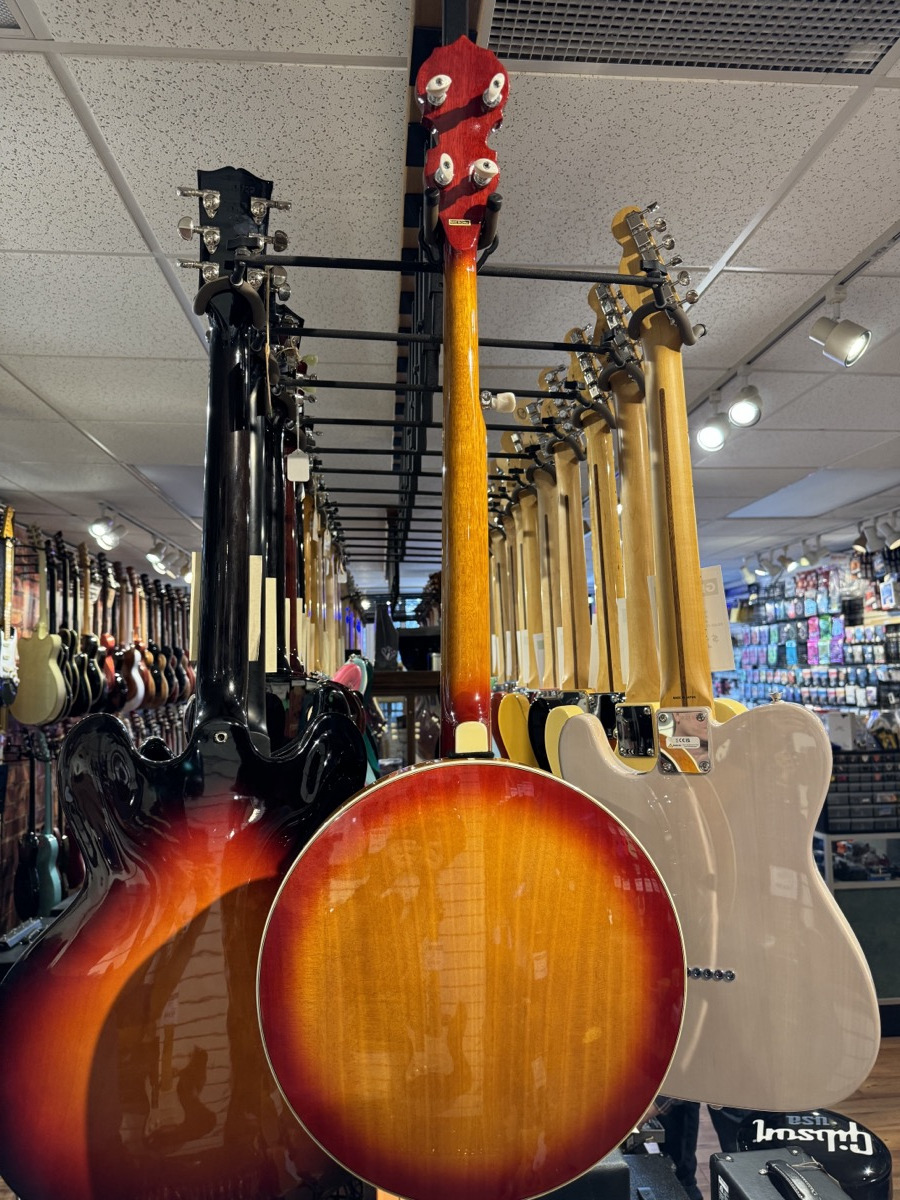 Misc USED Morgan Monroe MNB-1W Deluxe 5 String Banjo w/Case - Used