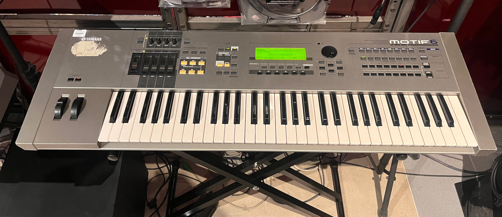 USED Yamaha Motif 6 Production Synthesizer  &hellip;