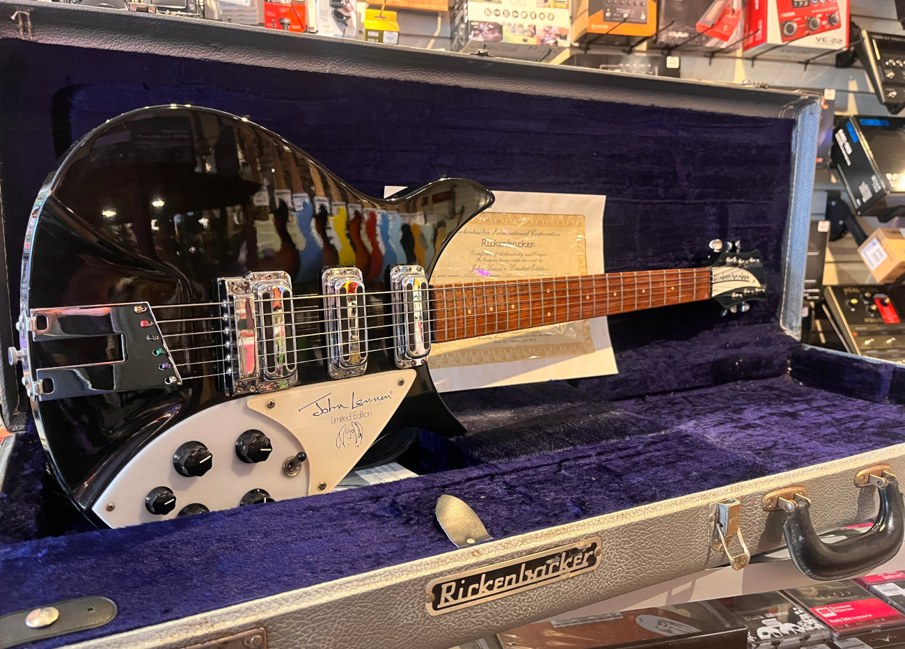 Misc USED Rickenbacker 1992 John Lennon 355 LTD w/case, cert, strap - CONSIGNMENT - Used