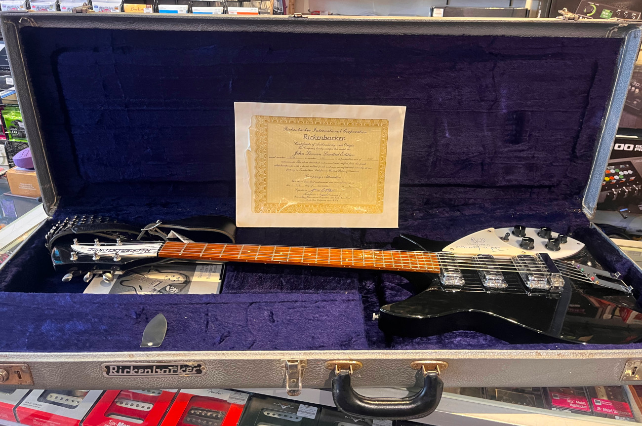Misc USED Rickenbacker 1992 John Lennon 355 LTD w/case, cert, strap - CONSIGNMENT - Used