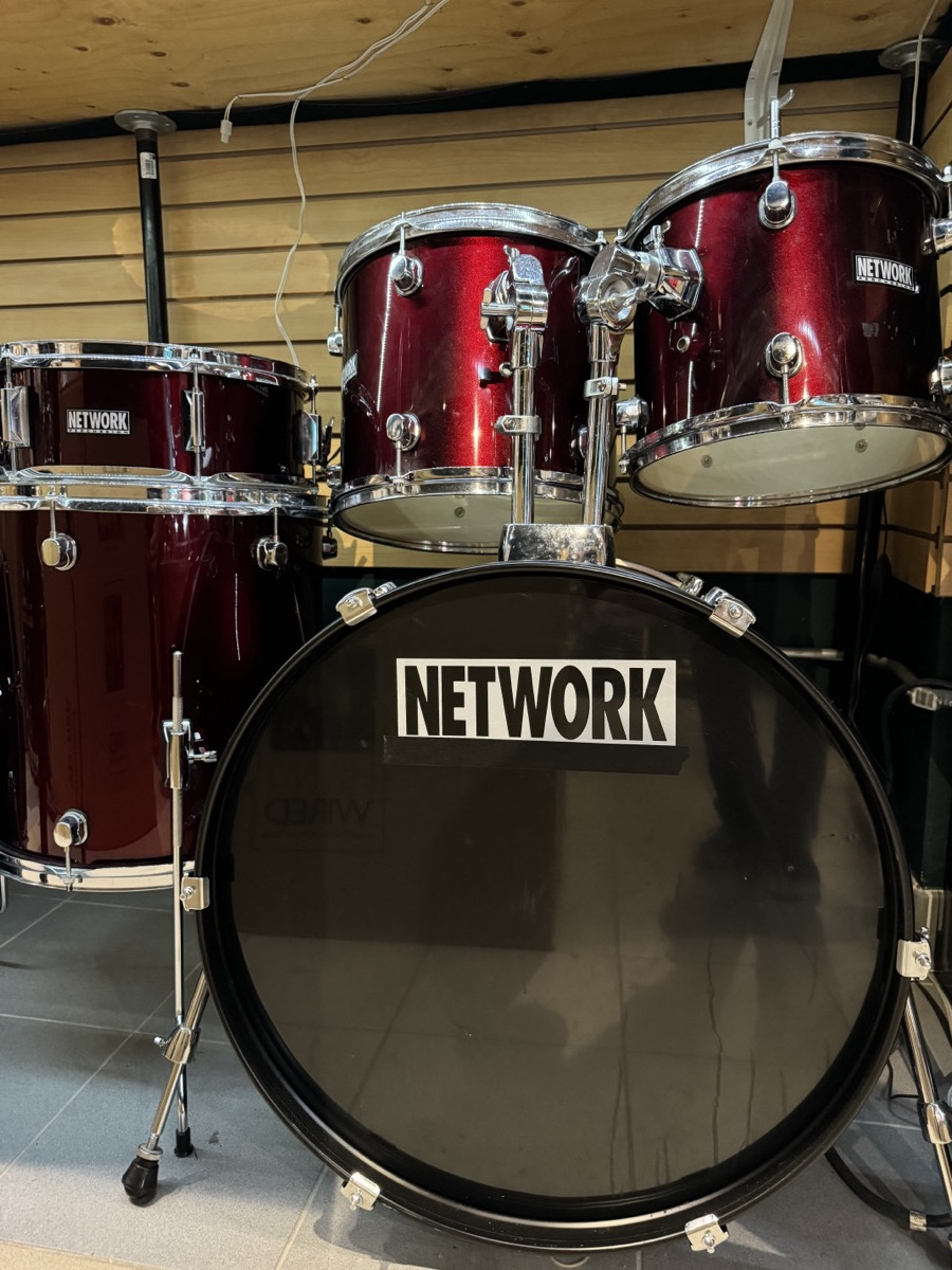 USED Network 5 Piece Kit, Cymbals w/New Hardware