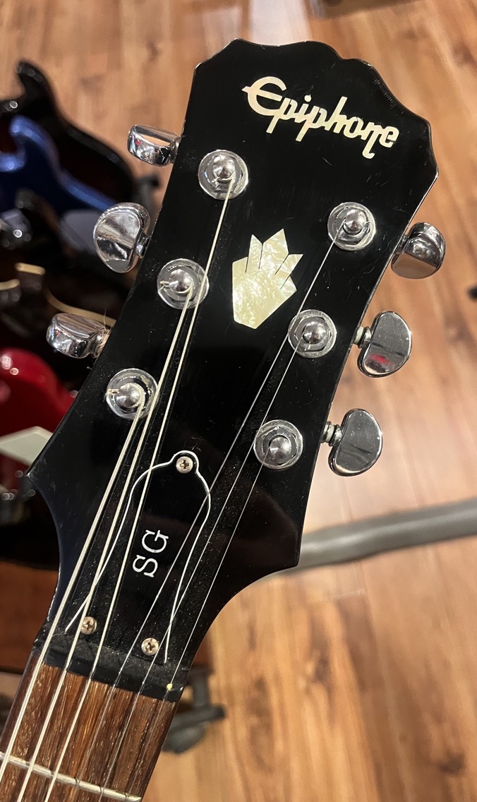 Epiphone USED Epiphone SG Standard Electric Ebony - Used