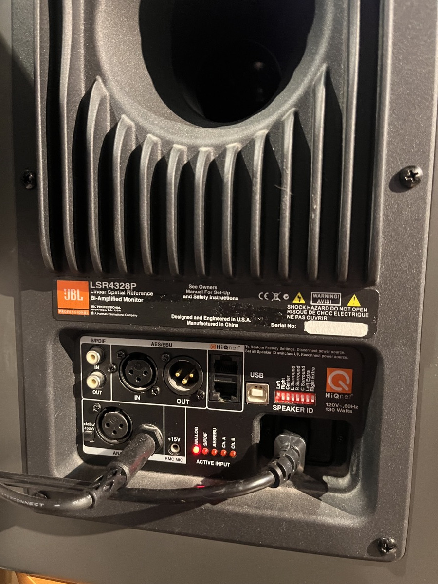 JBL USED JBL LSR4328P 8" Powered  Monitors -  Pair - Used