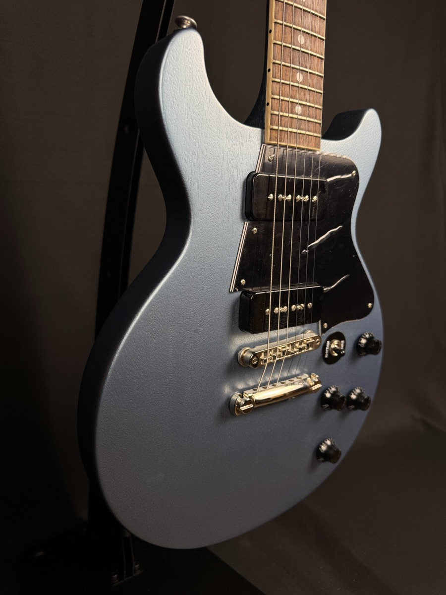 Gibson USED Gibson 2022  Rick Beato Double Cut Les Paul TV Blue Mist w/OHSC - Used