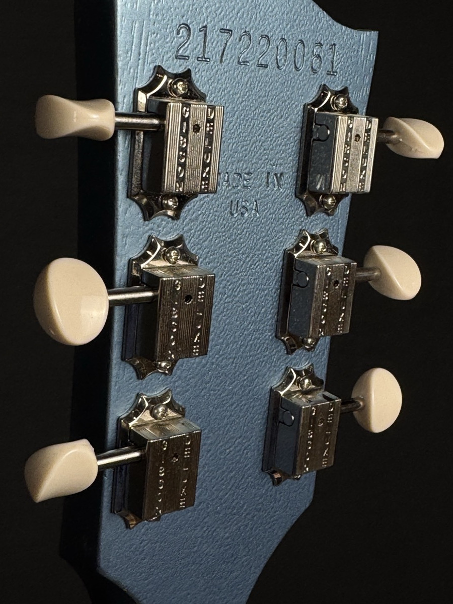 Gibson USED Gibson 2022  Rick Beato Double Cut Les Paul TV Blue Mist w/OHSC - Used