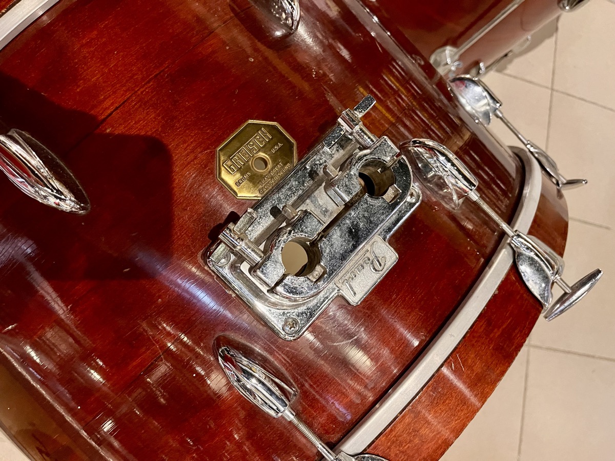 Gretsch Drums USED Gretsch 1970's 4pc 24x14, 13, 14, 16 Changed Tom Mounts - CONSIGNMENT - Used