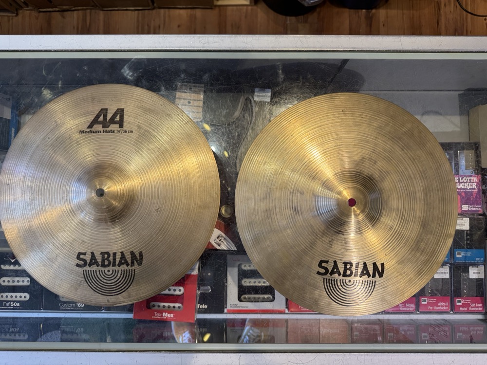 Sabian USED Sabian 14" AA Regular Hi-Hats - Used