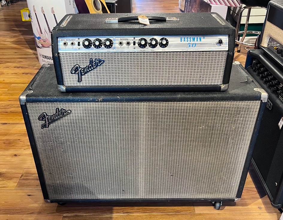 USED Fender Bassman 50 Head and 2x12  &hellip;