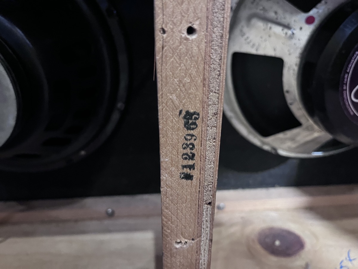 Fender USED Fender Bassman 50 Head and 2x12 Cabinet circa 1974 / 65 - CONSIGNMENT - Used