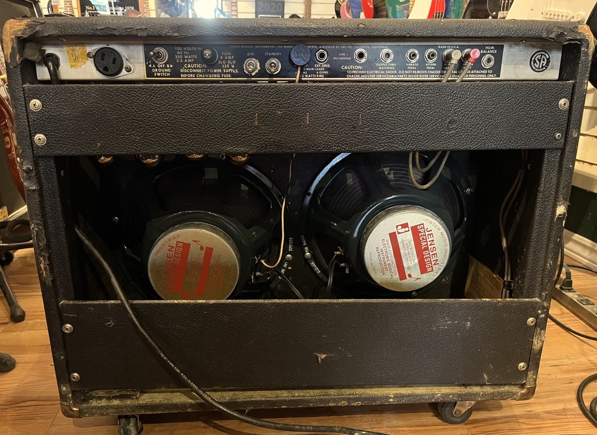 Fender USED Fender 1978 Twin Amplifier with '65 Mod - Used