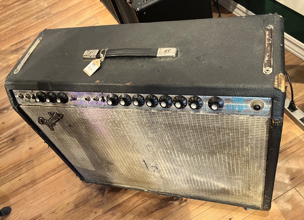Fender USED Fender 1978 Twin Amplifier with '65 Mod - Used