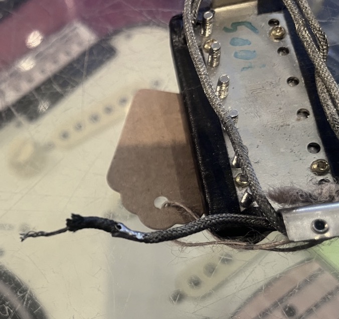 Gibson USED Gibson 500T Humbucker Pickup Black 2 Conductor - Used