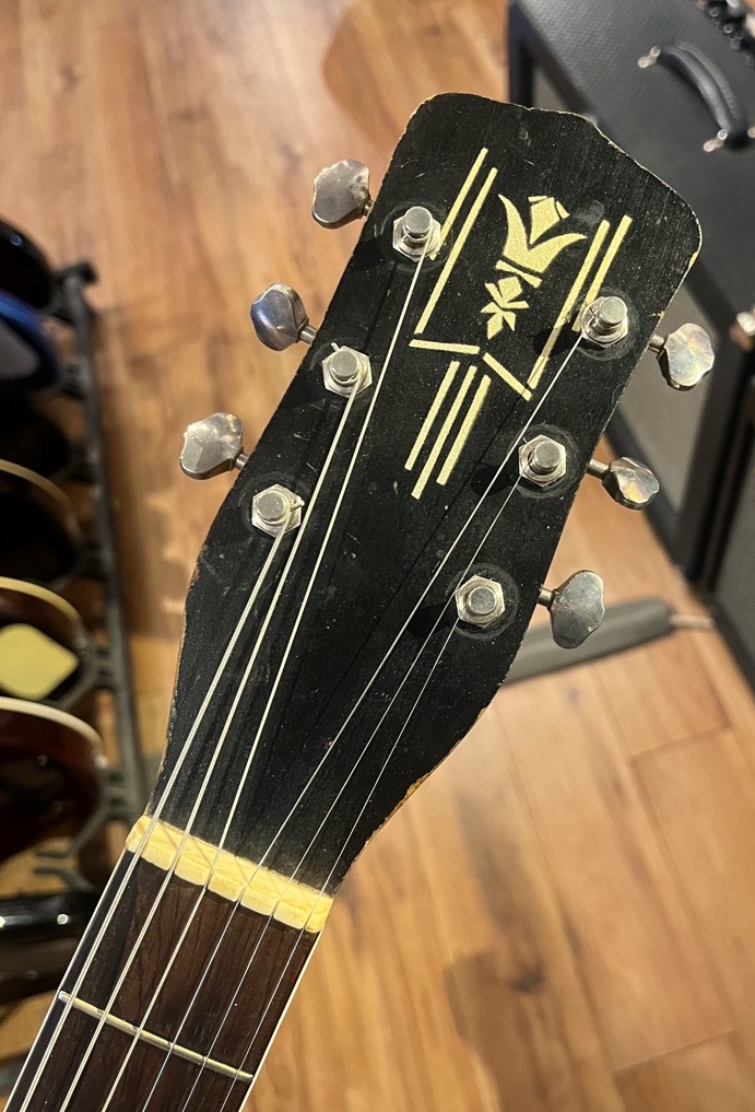 Misc USED Harmony Montgomery Wards H51 8384 Archtop Guitar P13 Pickup w/Case - Used