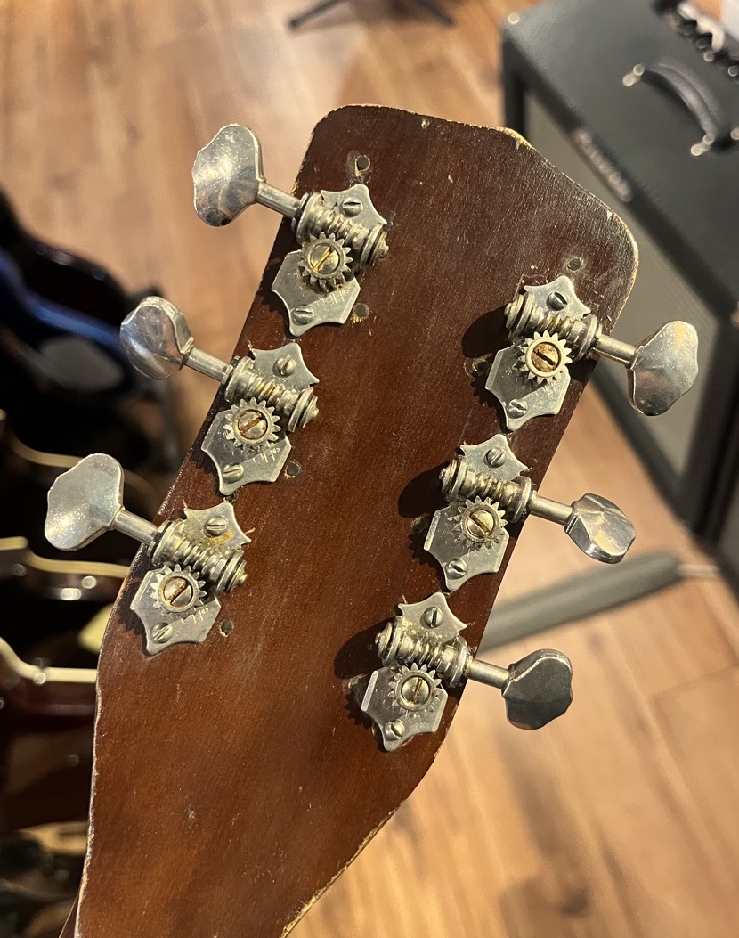 Misc USED Harmony Montgomery Wards H51 8384 Archtop Guitar P13 Pickup w/Case - Used