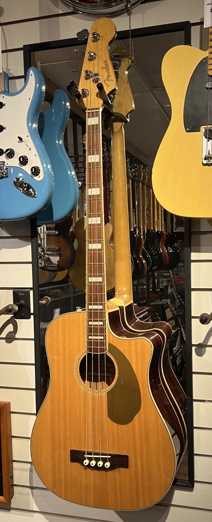USED Fender Kingman Acoustic Bass Guitar …