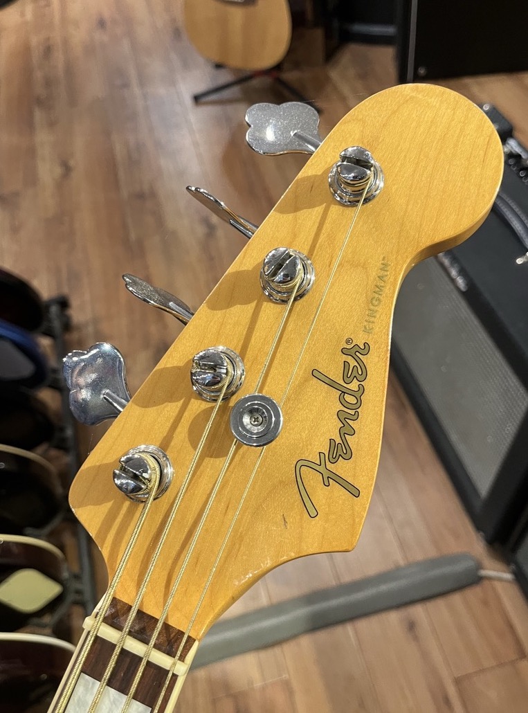 Fender USED Fender Kingman Acoustic Bass Guitar Natural w/Case - Used