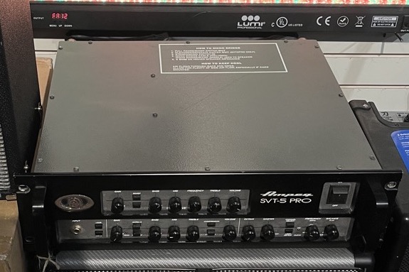 Ampeg USED Ampeg SVT-5 Pro 1000 Watt Bass Amp Head - Used