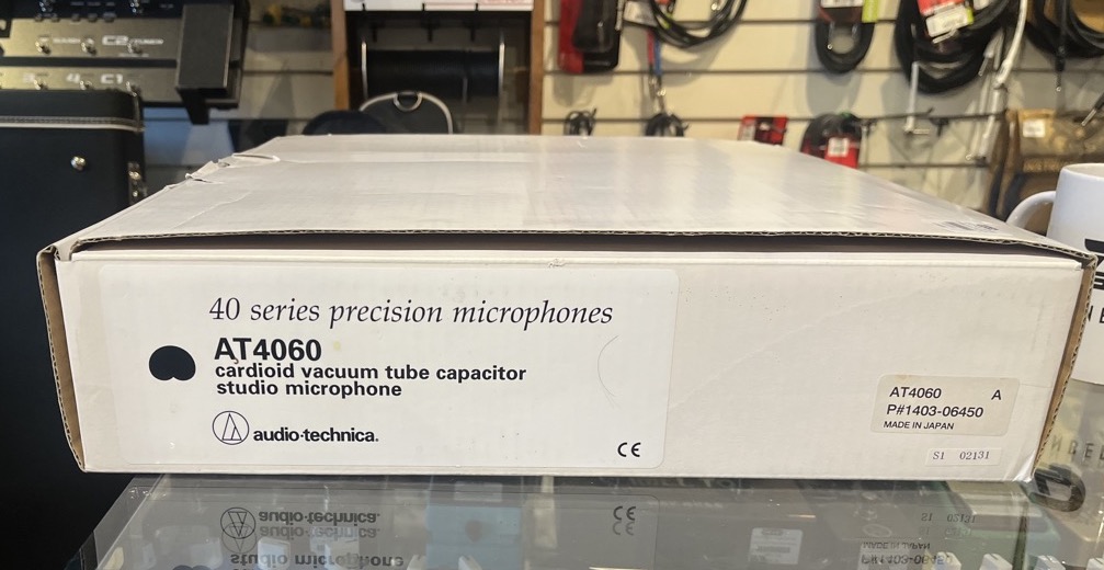 Audio-Technica USED Audio Technica AT4060 Tube Mic w/Box - CONSIGNMENT - Used