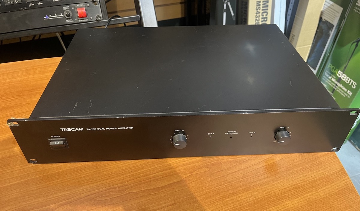 Tascam USED Tascam PA-150 Power Amp - CONSIGNMENT - Used