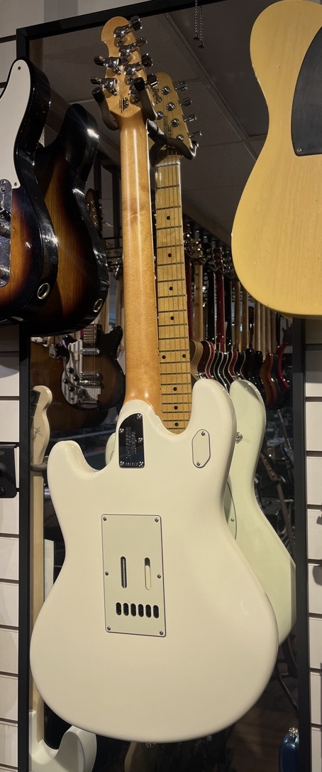 Ernie Ball USED Ernie Ball Music Man 2016 Cutlass Ivory w/OHSC - Used