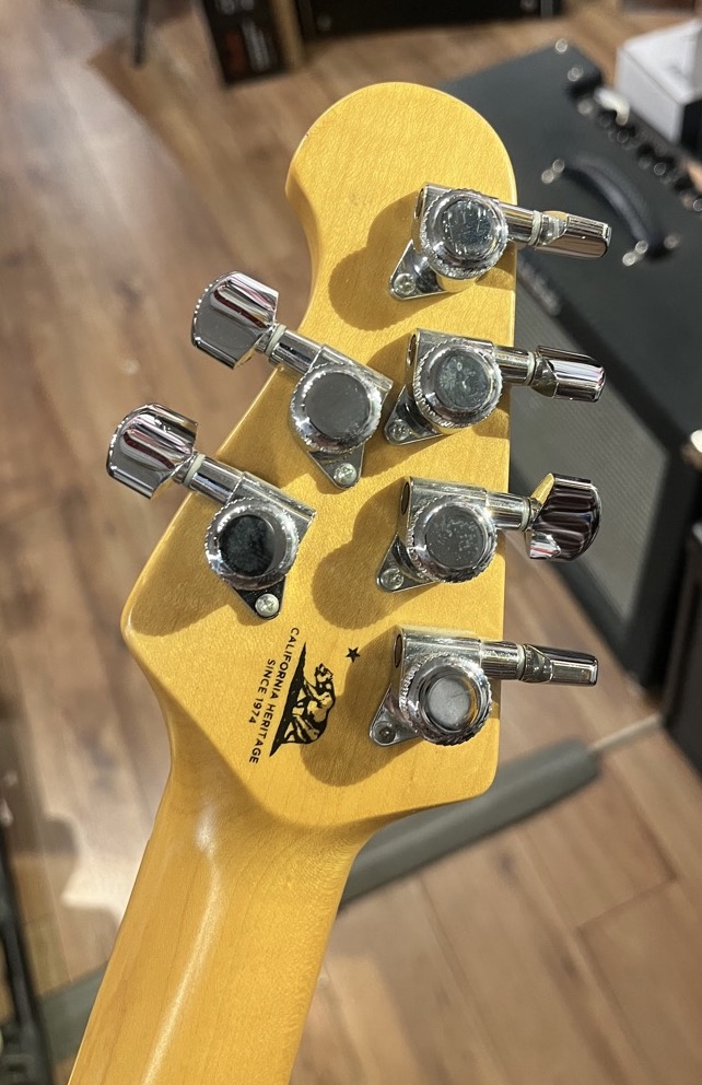 Ernie Ball USED Ernie Ball Music Man 2016 Cutlass Ivory w/OHSC - Used