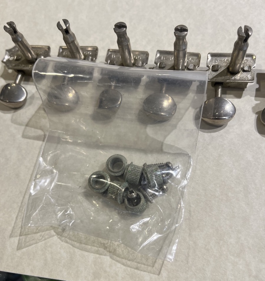 Misc USED Kluson '64-'67 Tuners w/Screws and Bushings - CONSIGNMENT - Used