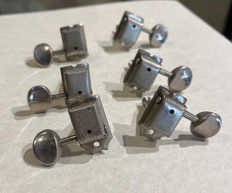 Misc USED Kluson '64-'67 Tuners w/Screws and Bushings - CONSIGNMENT - Used