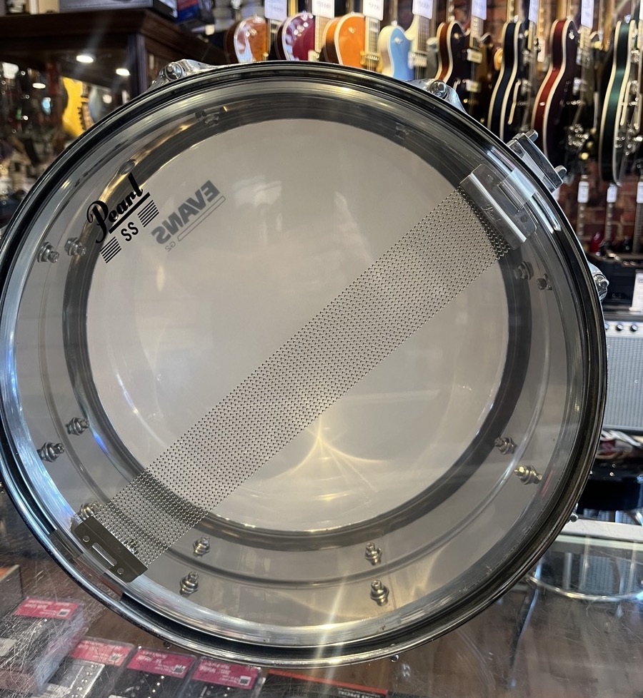 Pearl USED Pearl Mirror Chrome Pro Steel Shell 14 x 5.5" Snare Drum - Used