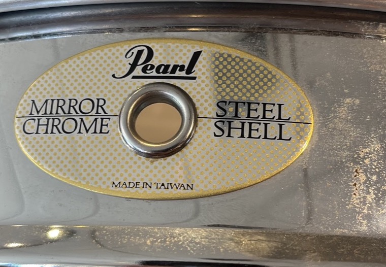 Pearl USED Pearl Mirror Chrome Pro Steel Shell 14 x 5.5" Snare Drum - Used