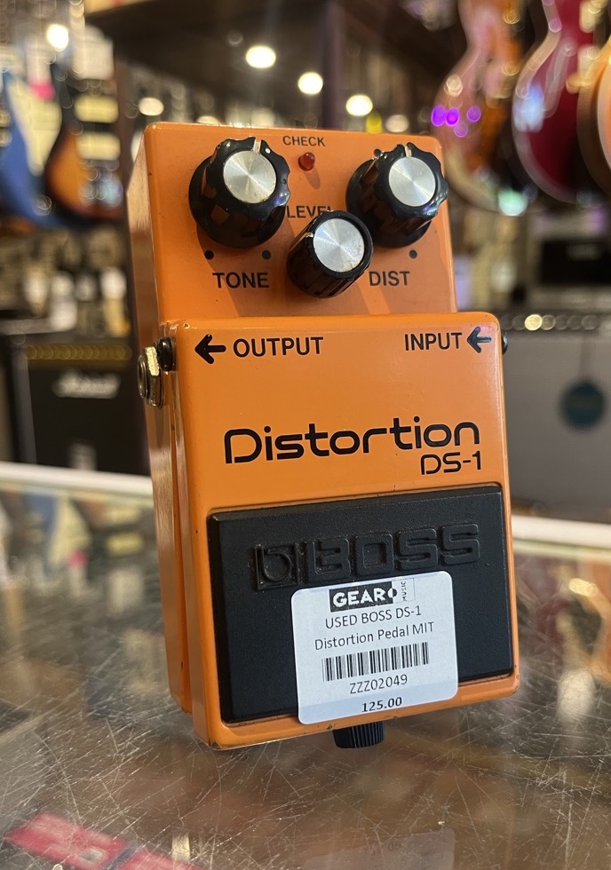 USED BOSS DS-1 Distortion Pedal MIT circa 1989  &hellip;