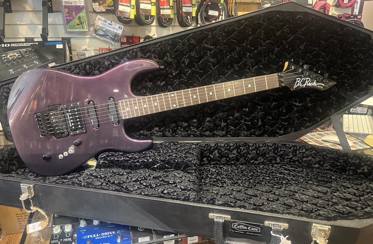 USED BC Rich USA STIII Super Strat w/Case,  &hellip;