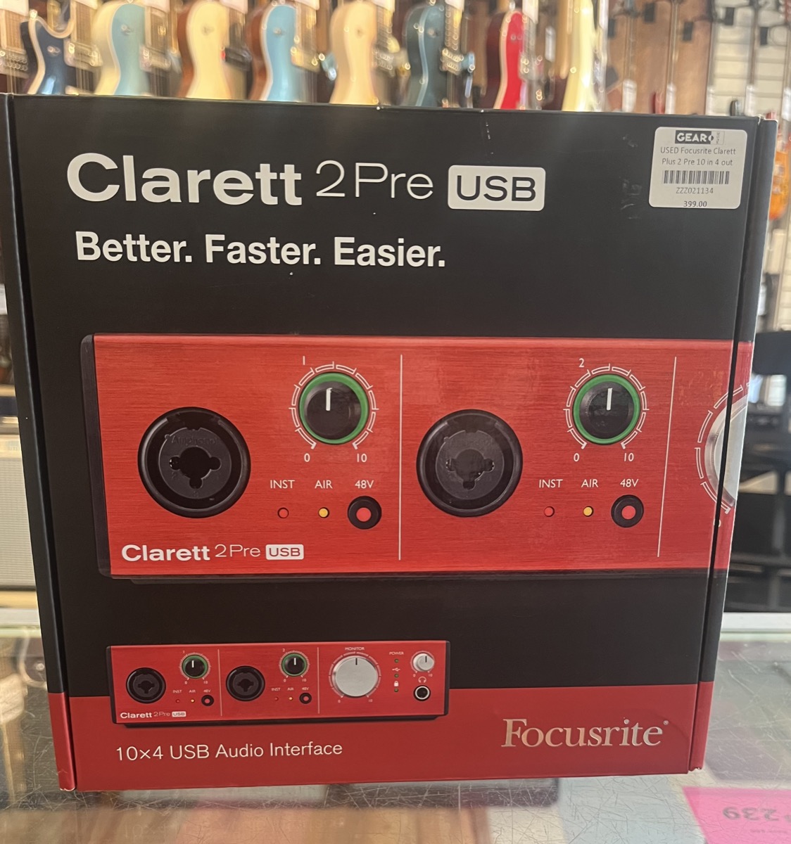 USED Focusrite Clarett 2 Pre 10 in 4 out  &hellip;