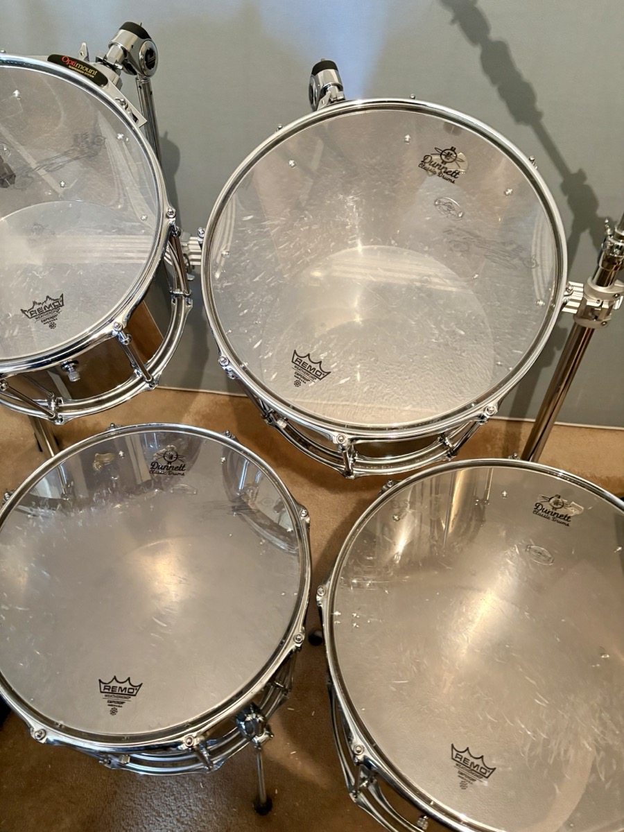 Misc USED Ronn Dunnett Classic Drums 14 Piece Custom Stainless Steel Kit -CONSIGNMENT - Used