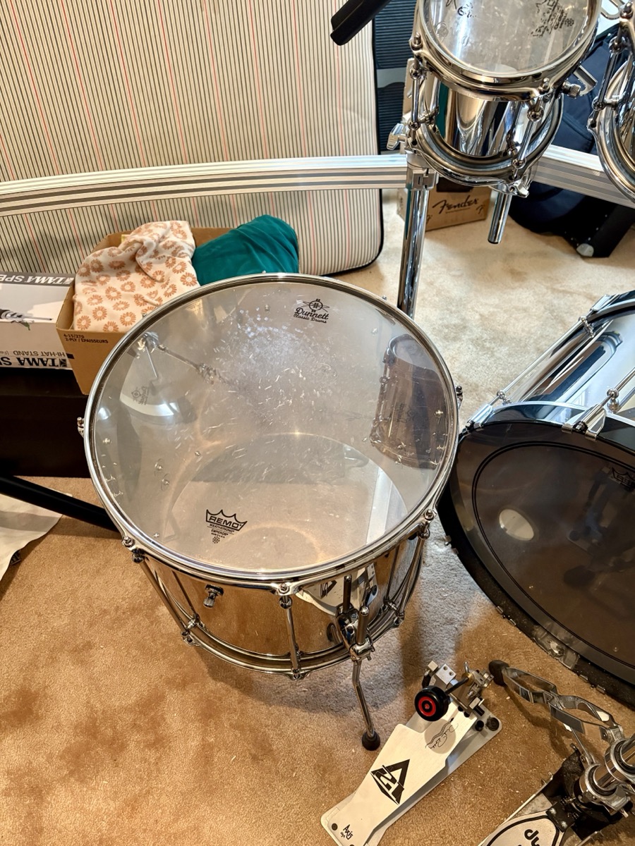 Misc USED Ronn Dunnett Classic Drums 14 Piece Custom Stainless Steel Kit -CONSIGNMENT - Used