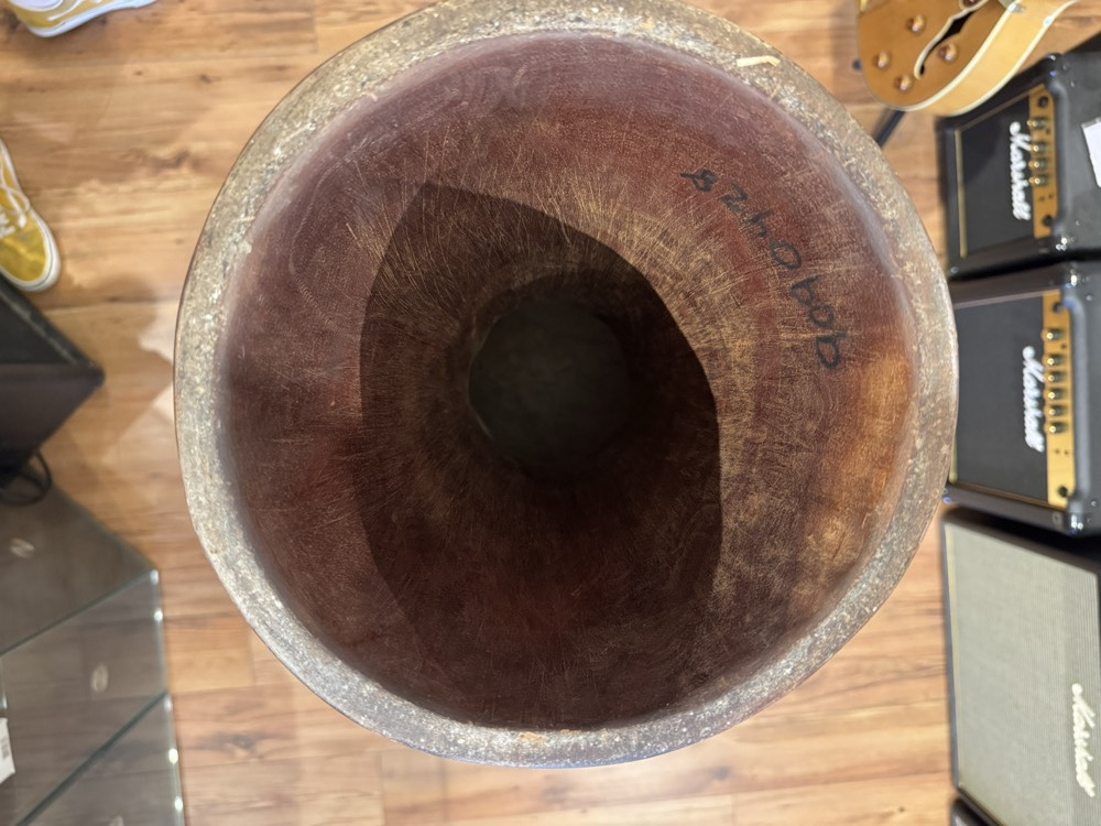 Misc USED African Djembe 11.5" x 22" Solid Woods, Rope Tuned - Drums