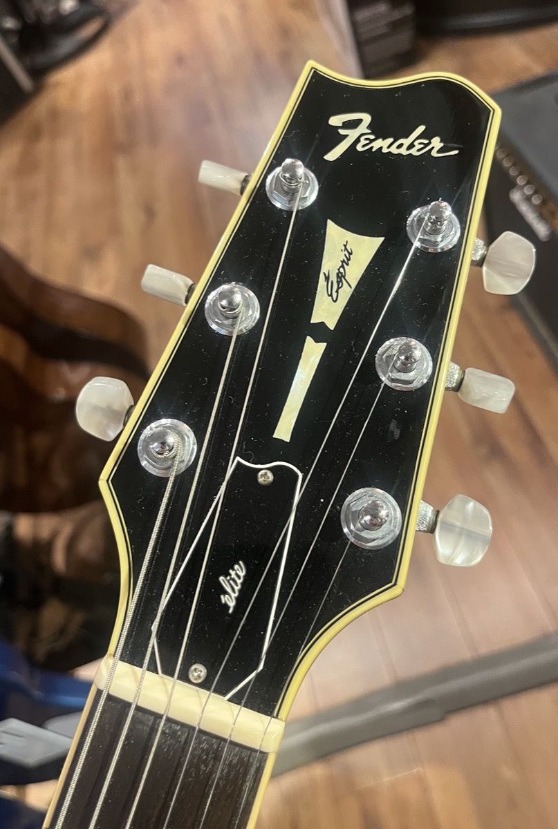 Fender USED Fender Esprit Elite Electric Guitar circa 1984 Black w/OHSC - Used