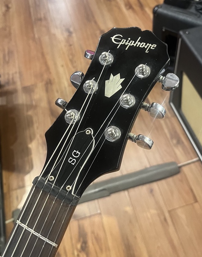 Epiphone USED Epiphone 2004 SG G-400 Deluxe Flame Top - Used